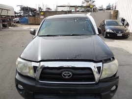 2008 TOYOTA TACOMA CREW CAB SR5 LONG BED BLACK 4.0 AT 4WD Z20293